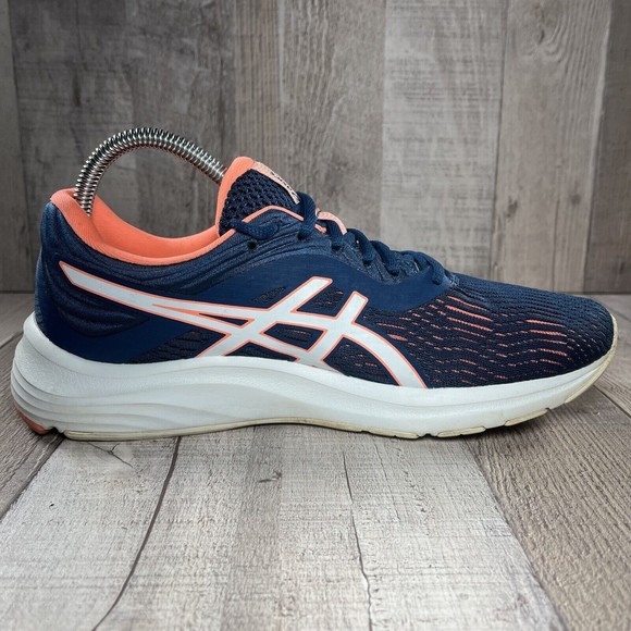 Asics GEL-Pulse 11 Women's Running Shoes Mako Blue Coral Size 8.5 1012A467 - Picture 7 of 11